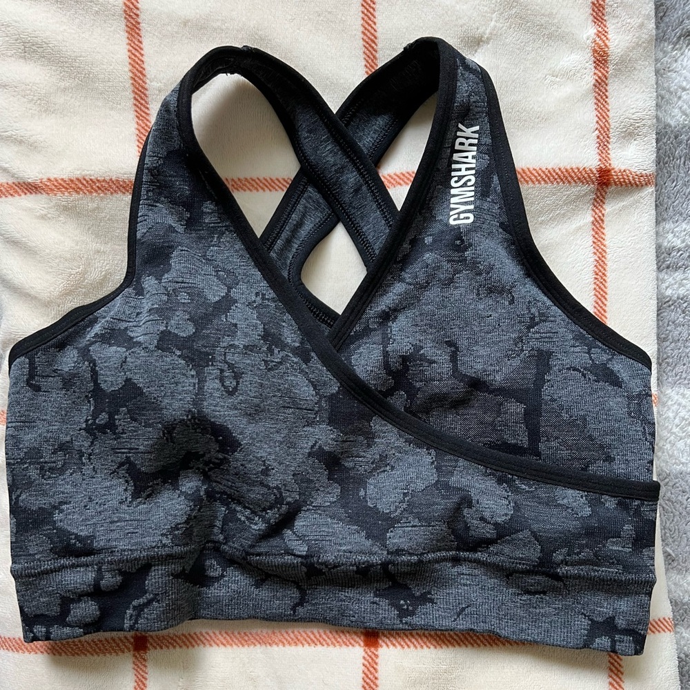 Gymshark Adapt Seamless Camo Sports Bra